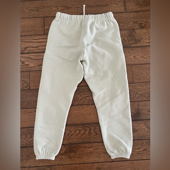 FEAR OF GOD ESSENTIALS SAGE GREEN FLEECE LOUNGE PANTS JOGGERS SWEATS - Picture 2 of 3